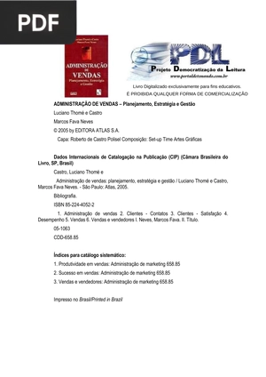 Administração de Vendas