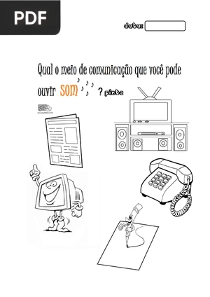 Atividades de Musicalização