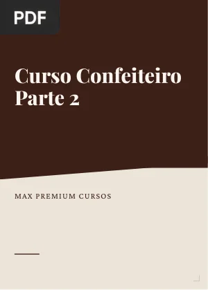 Curso de Confeiteiro, Parte 2