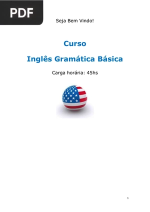 Curso de Inglês: Gramática Básica