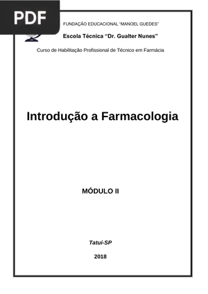 Introdução à Farmacologia