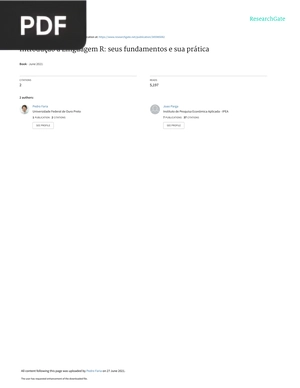 Introdução à Linguagem R