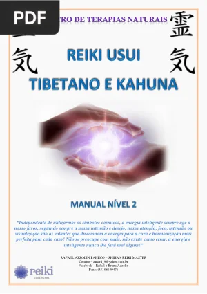 Reiki Usui Tibetano e Kahuna: Manual Nível 2
