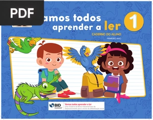 Vamos Todos Aprender a Ler: Primeiro Ano, Caderno do Aluno 1