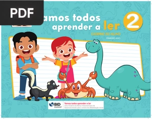 Vamos Todos Aprender a Ler: Primeiro Ano, Caderno do Aluno 2