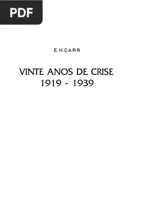 Vinte Anos de Crise: 1919-1939